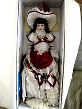 Franklin Mint Maryse Nicole CHRISTMAS ROSE DOLL NIB  21
