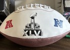 NFL Super Bowl XLVI Indianapolis 2012 Football Souvenir — photo 2