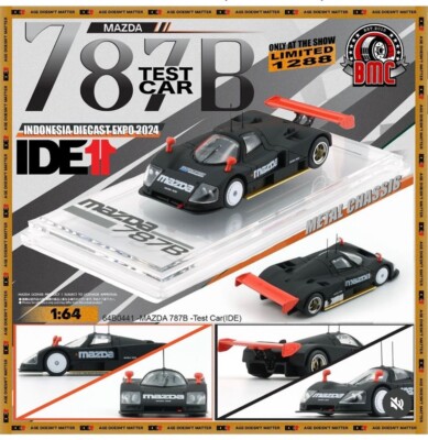 BM Creations 1/64 Mazda 787B Test Car Indonesia Diecast Expo IDE 2024
