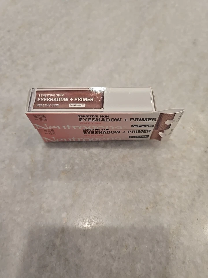 Neutrogena Sensitive Skin Eyeshadow + Primer, Warm Taupe, 0.22 oz 2 Pack - Image 2 of 3