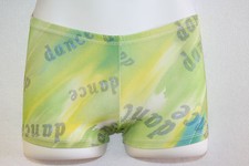 CHILD/TODDLER SILVER DANCE TIE DYE BOOTY SHORTS, GYMNASTICS, DANCE, KIDS, BABY