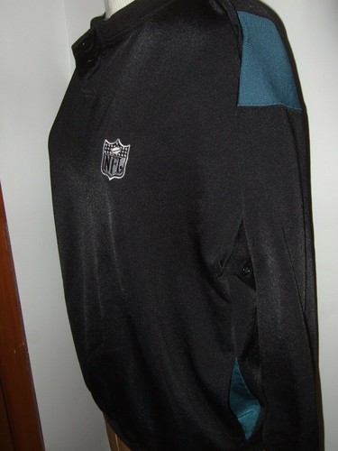 Philadelphia Eagles NFL ON FIELD Pullover Windbreaker L green black lined - Picture 3 of 4