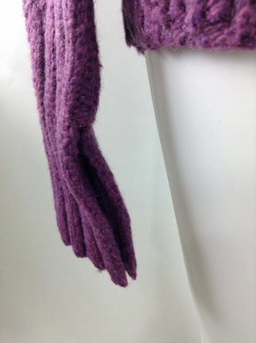 Smartwool Women Spruce Creek Sweater Sangria Heather Medium 19055-B49 C - Picture 3 of 9