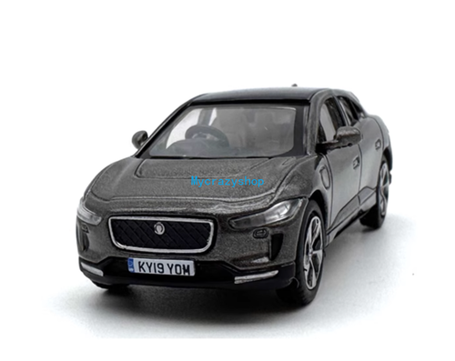 CR 1:76 Gray Jaguar I-Pace City SUV Sports Model Diecast Metal Car - Picture 4 of 6
