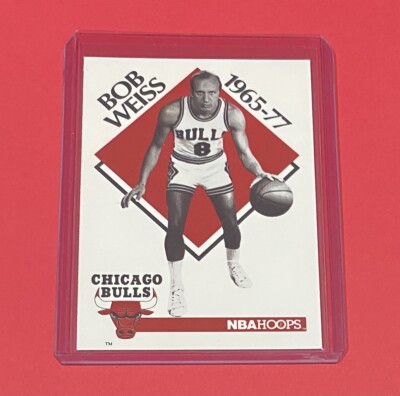 1990-91 NBA Hoops Basketball Bob Weiss Chicago Bulls #346
