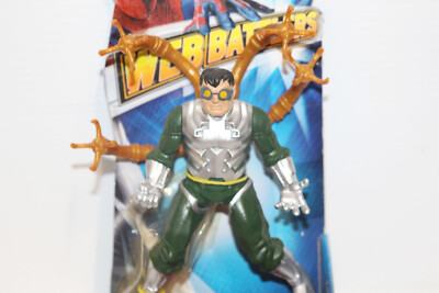 THE AMAZING SPIDER-MAN WEB BATTLERS – DOC OCK, Action Figure Giocattolo Per Bambini, Personaggio Cattivo