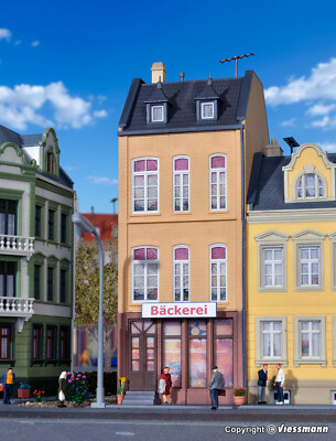 Kibri 38393 ( 8393 ) Spur H0 - Stadthaus Eiscafé/Bäckerei in Düsseldorf NEU OVP