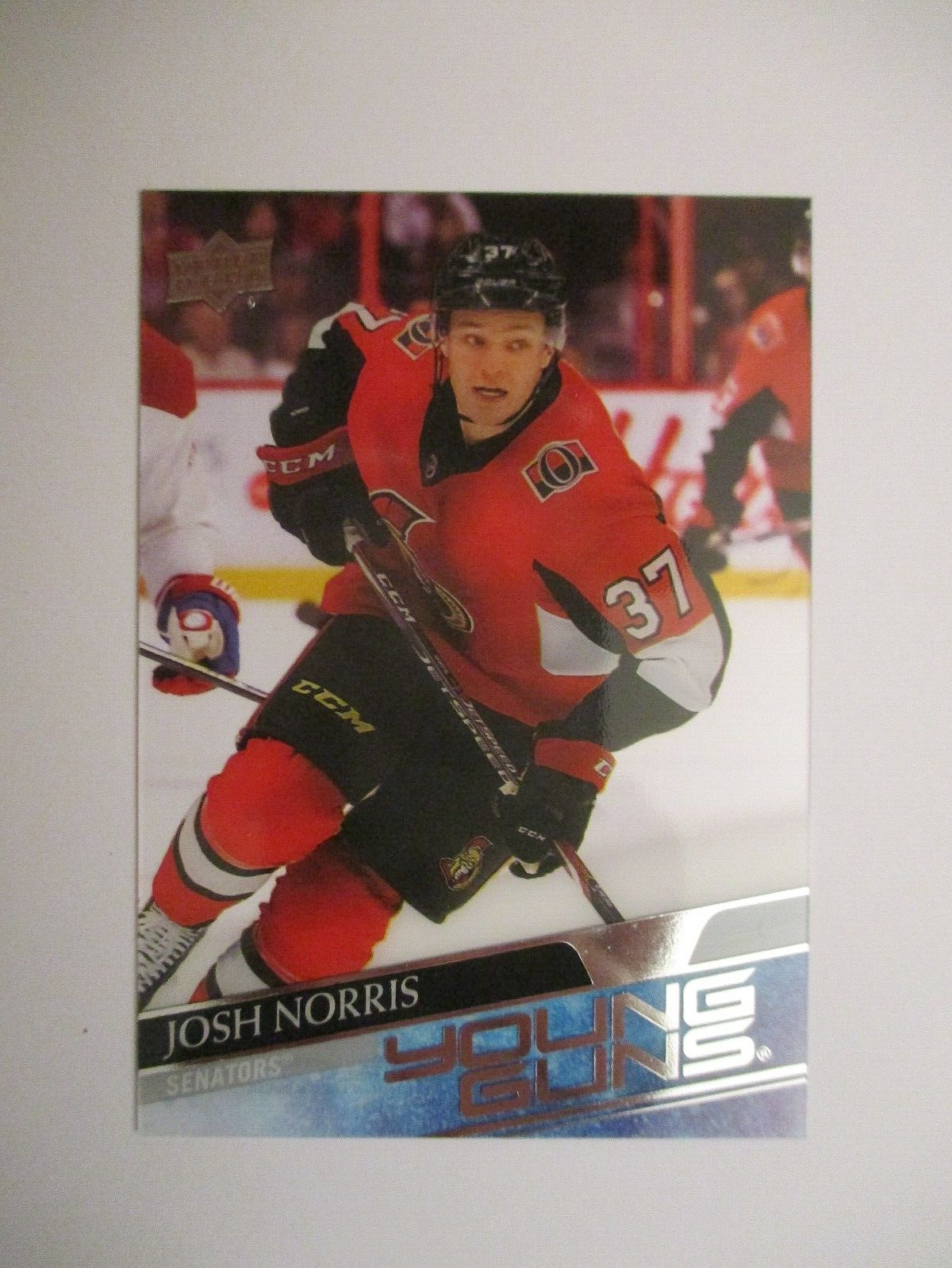 2020-21 Upper Deck Series 1 Josh Norris Young Guns Clear Cut SSP #209 Ottawa