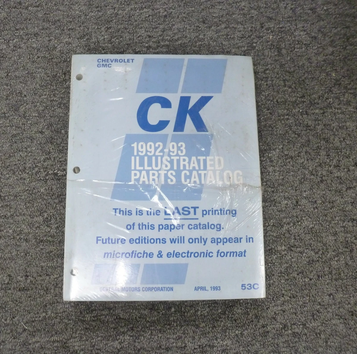 1993 chevy outlet silverado parts