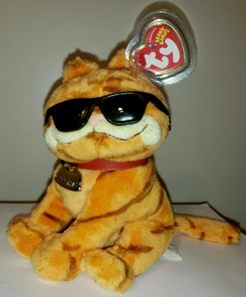 Ty Beanie Baby - Garfield (COOL CAT)(6.5 Inch) MWMTs Plush Stuffed Animal Toy - Image 2 of 4