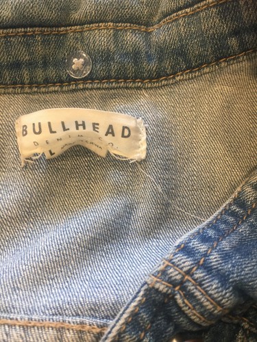 Denim Jacket Bullhead Girls Large - Picture 3 of 4