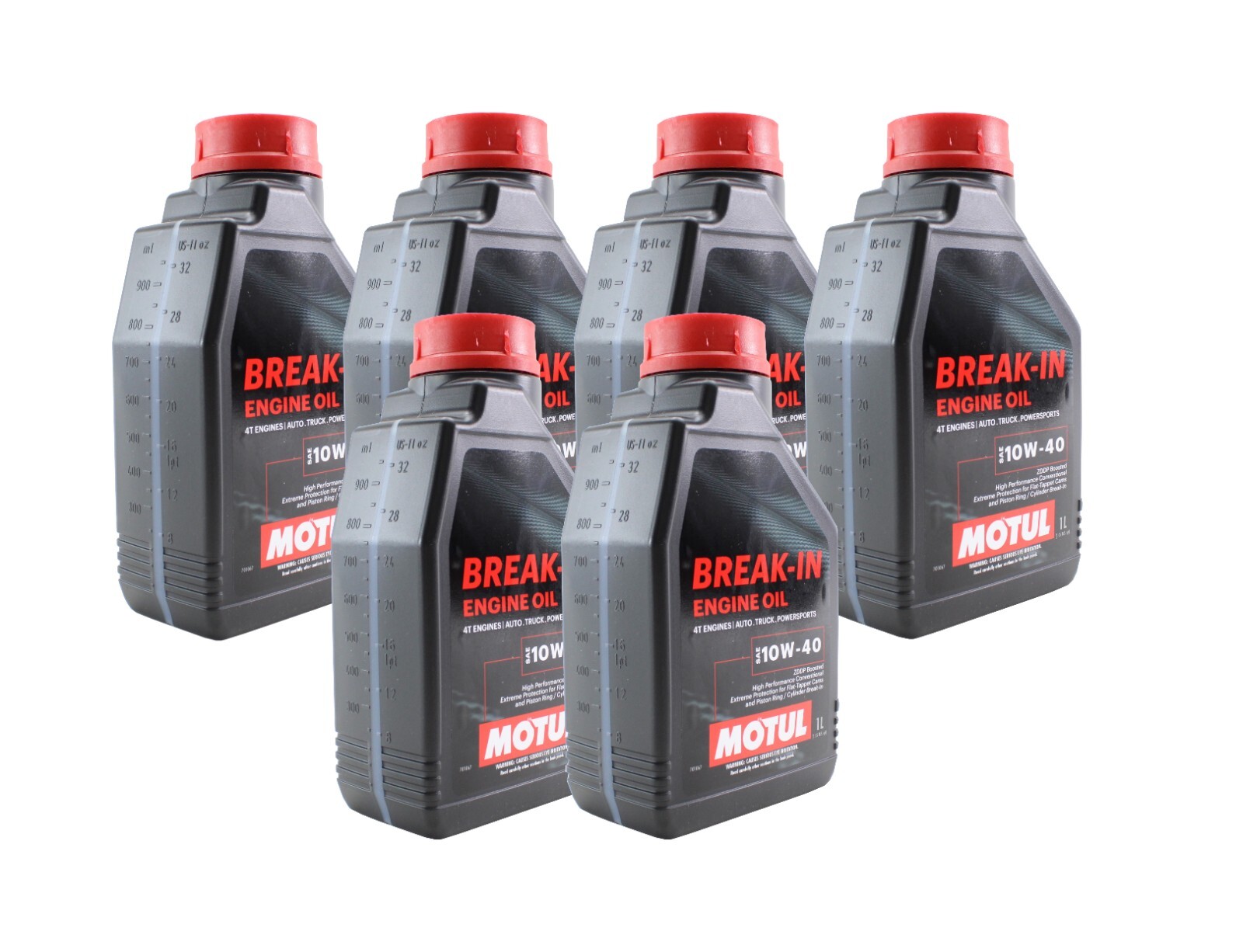 Motul Break-In 10W40 6 Liters Mineral Classic Engine Motor Oil (6 x 1 L)