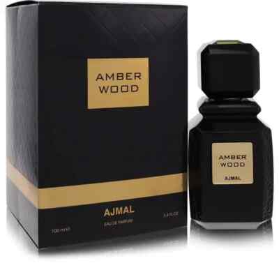 Ajmal Amber Wood by Ajmal Eau De Parfum Spray (Unisex) 3.4 oz -100 ml Women New.