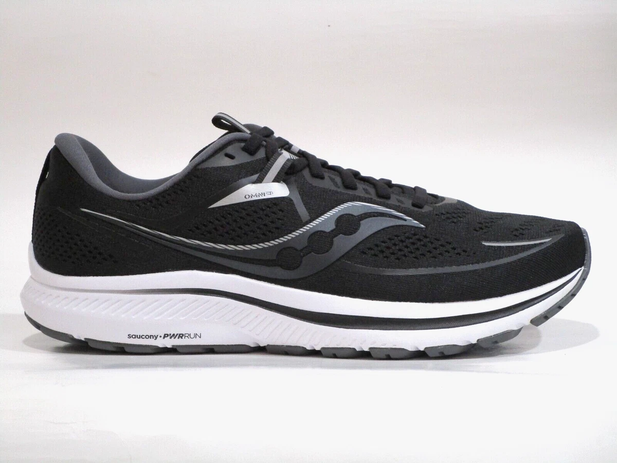 Saucony Mens Omni 21 S20762-10‎ Black Running Shoes Sneakers Size 13 Saucony Men main image 2