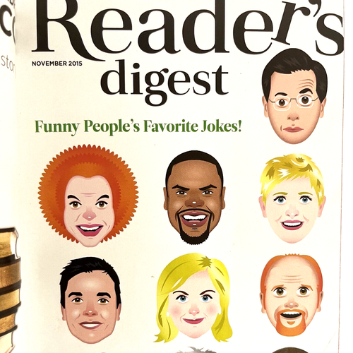 Funny People's Favorite Jokes Reader’s Digest Mix Lot of 9 Magazines