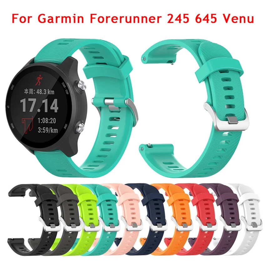 Band 20mm Wrist for Garmin Forerunner 245 245M 645 Vivoactive 3