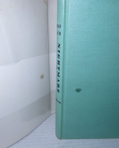 Thomas Walsh / Nightmare in Manhattan 1950 HB/DJ Kidnapping Novel - Picture 3 of 4