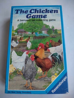 Ravenburger Chicken Game 1988 Vintage Barnyard Collecting Complete