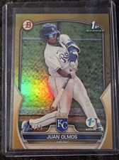 RS18225 2023 Bow.Chrome Prospects   Refractor Juan Olmos #/50