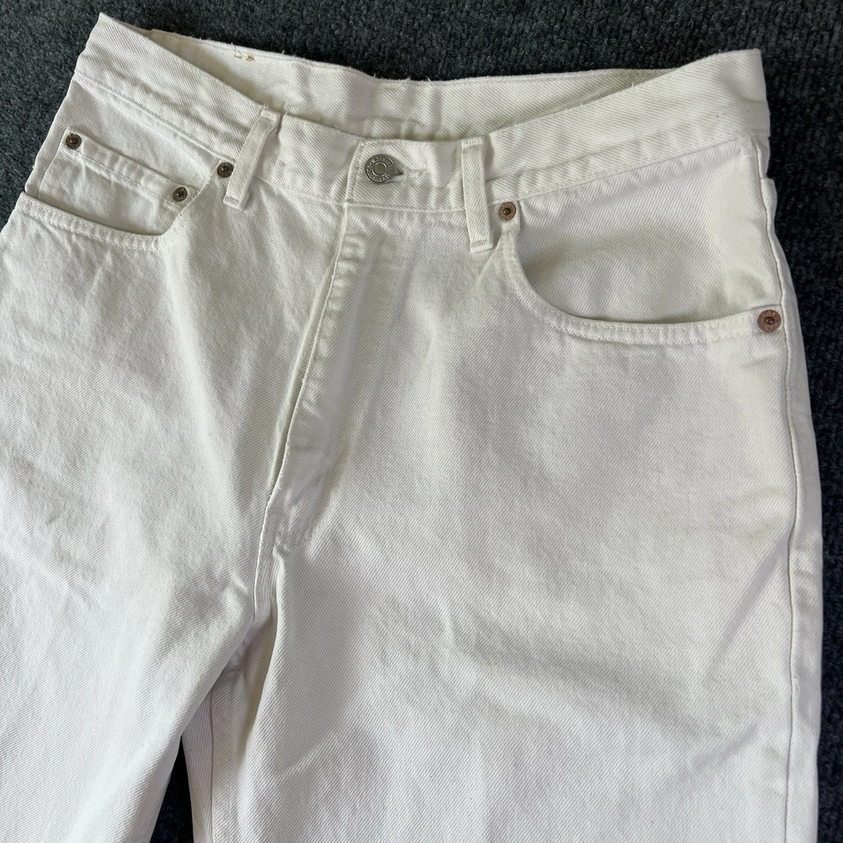 Levi's 550 White Jeans for Men for sale | eBay