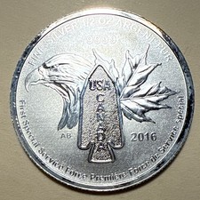 Canada 2016 1/2 Oz Silver  9999 Fine Silver - First Special Service Force