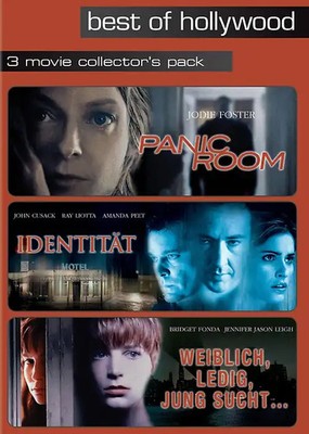 Best Of Hollywood: 3 Movie Collection 5: Panic Room & Identität & Weiblich, ledi