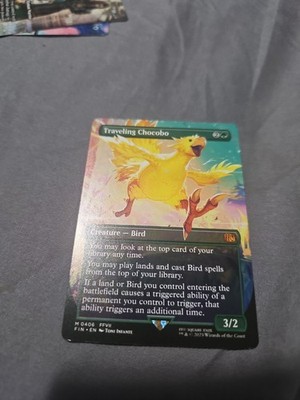 Traveling Chocobo (Borderless) Final Fantasy Regular