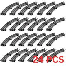 Case of 24 O-31 Curve O Gauge High Tensile Strength Tubular Train Tracks NEW