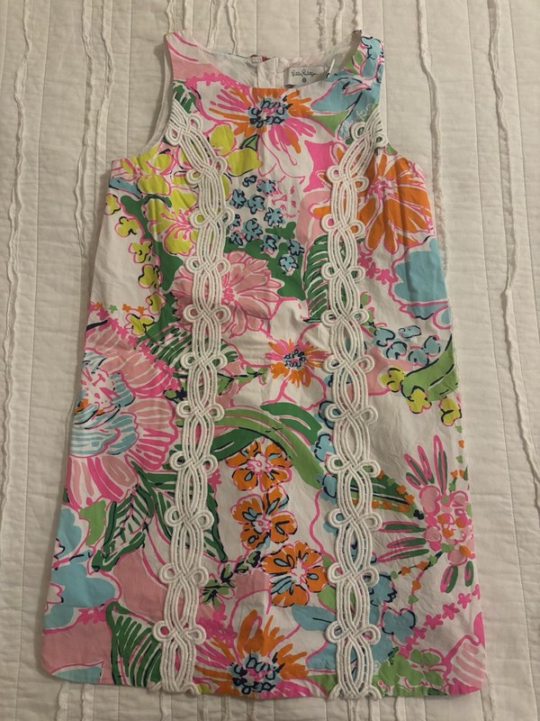 Lily Pulitzer Girls Dress Size Medium 7/8