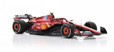 LOOK SMART - FERRARI SF-24 #55 2nd Austin GP 2024 C. SAINZ - 1/43 - LOSLSF1068