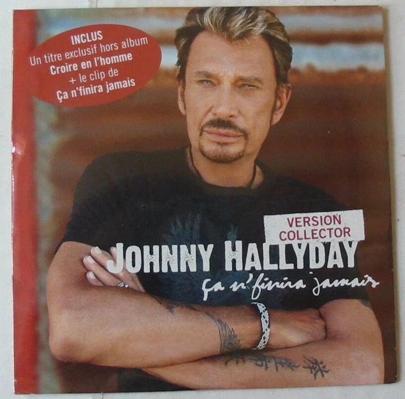 Johnny HALLYDAY CA N'FINIRA JAMAIS VERSION COLLECTOR CD SINGLE NEUF - Photo 1/1