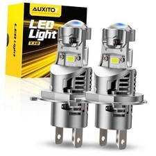 9003 H4 Bulbs 30,000LM Extremely Bright 6000K White Hi-Lo Beam Function with