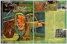 The Legend Of Zelda Twilight Princess Game Promo 2006 2Page Advertisement