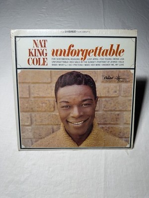 Nat King Cole Unforgettable Vinyl LP Record Album 1980 Capitol Records