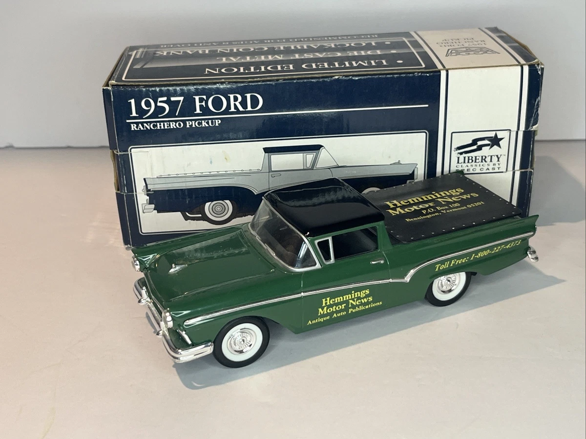 Liberty Classics Ford Diecast Vehicle Banks 1957 Vehicle Year for