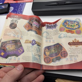 Tiger Game.com Handheld Console Complete in Box CIB Works Tested - Screen Issues