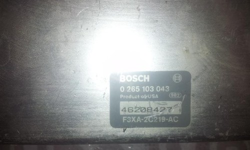 0265103043 Steuergerät ABS F3XA2C219AC Nissan Quest DE973-78