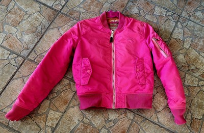 Schott NYC Bomberjacke M in PINK !!!