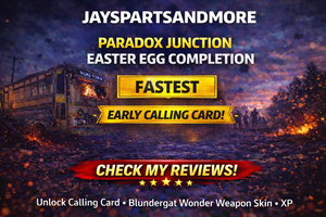 Paradox Junction Calling Card FASTEST Carry Easter Egg Black Ops 7 BO7 Zombies
