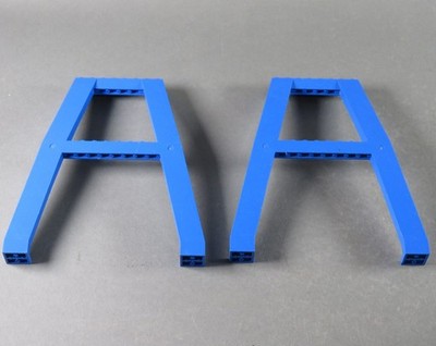 LEGO   City Kran Stützen Pfeiler blau 2 Stück Support Crane Stand Double 2635 /A
