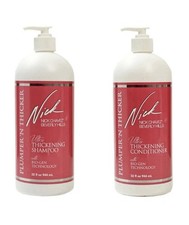 Nick Chavez Plumper N Thicker Ultra Thickening Shampoo  Conditioner SET 2 32oz