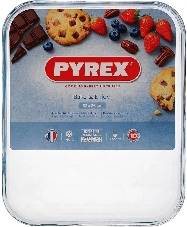 , Teglia Da Forno in Vetro Borosilicato - Immagine 3 di 4