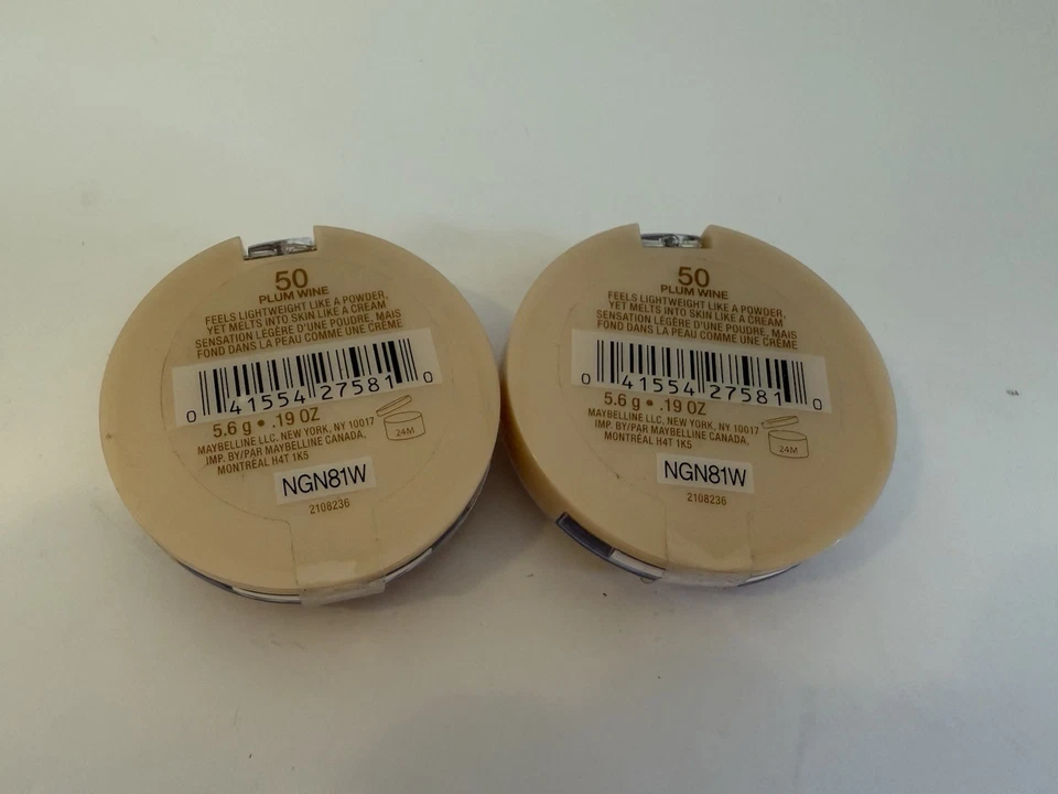 2 X Maybelline New York Dream Bouncy Blush #50 Plum Wine NEW Sealed - Image 2 of 2
