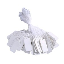 190 PCS Price Tag Hanging Jewellery Tags Tie on Labels with String