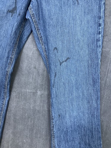 Cinch White Label Jeans Men 33x36 Dark Wash Straight Leg Western Cowboy MARKS - Picture 3 of 9