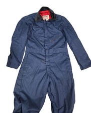 Vintage Walls Blizzard-Pruf Insulated Coveralls Blue USA Workwear Medium 38-40