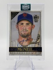 2020 Topps Gallery Jeff McNeil #45 Artist Proof Autograph 2/6