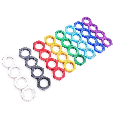Exquisiter 17 mm Radmutter Sechskant Adapter für Maßstab 1 8 RC Modellauto 4 Stück