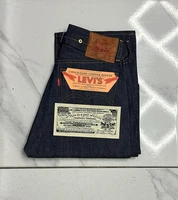 Levi's Vintage Clothing LVC 1937 501 XX W30 L34 Big E Selvedge Jeans RAW DENIM