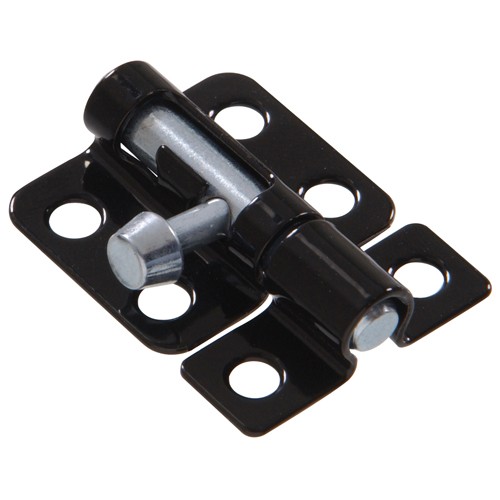 Hillman 851002 Black Barrel Bolt, 2-1/2 in.
